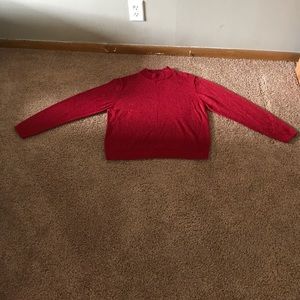 Red Christopher & Banks Sweater