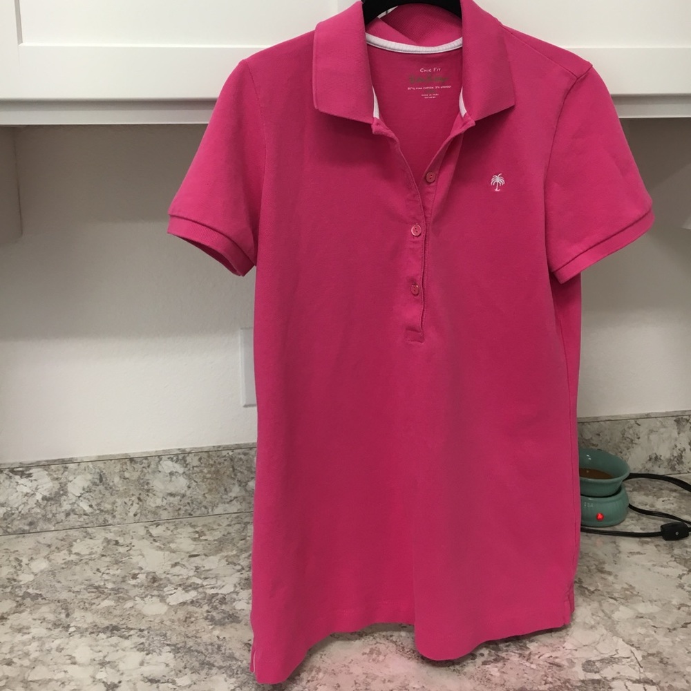 Lilly Pulitzer Pink Polo