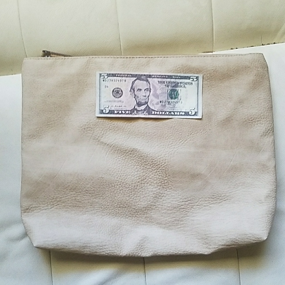 Vegan Leather Free People Oversized Clutch