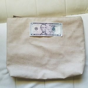 Vegan Leather Free People Oversized Clutch