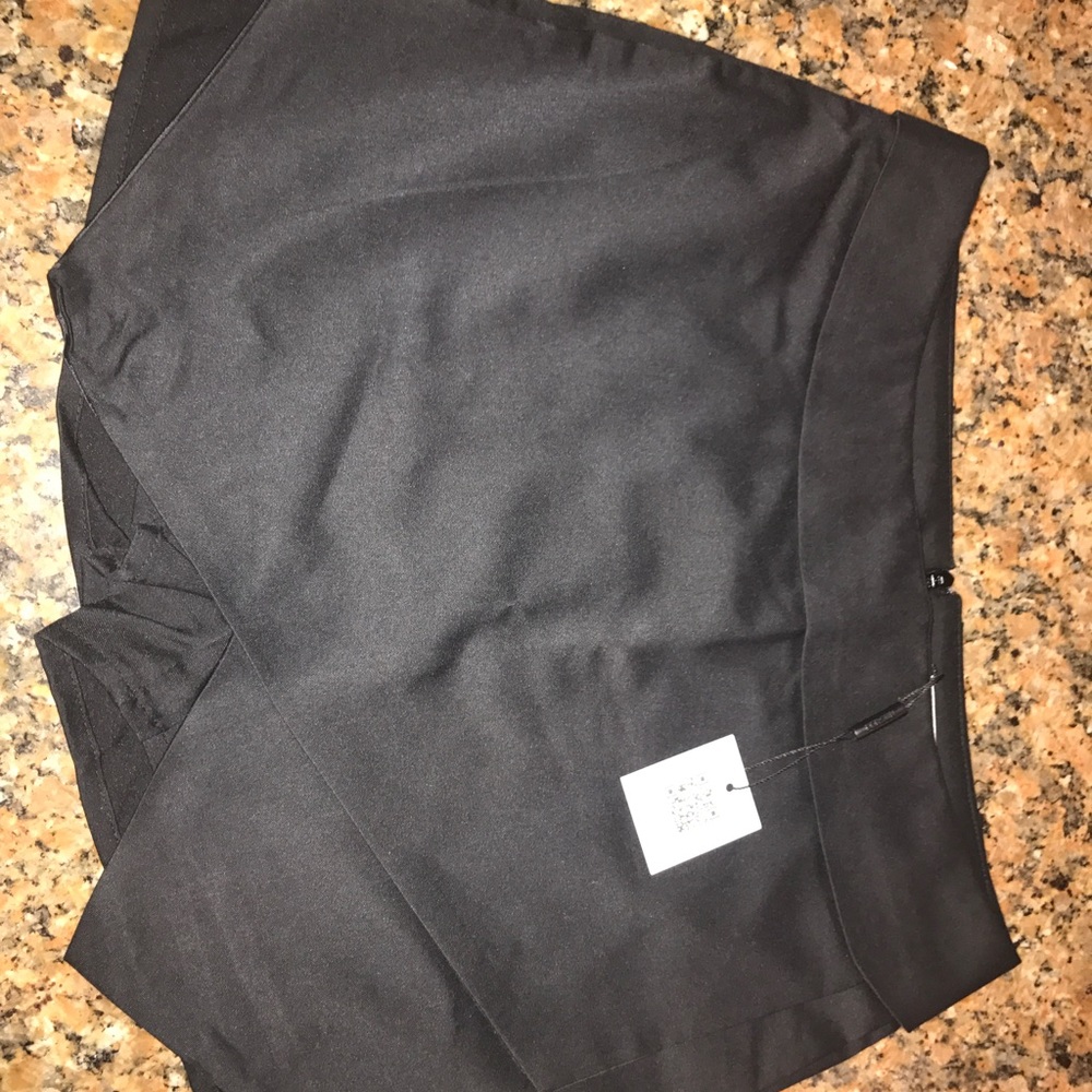 Black envelope skort