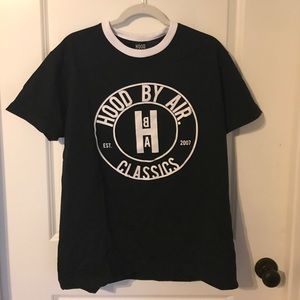 Black T -shirt by HOOD BY AIR