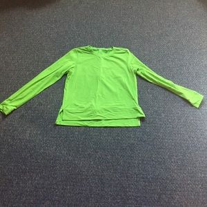 Lululemon line green pullover