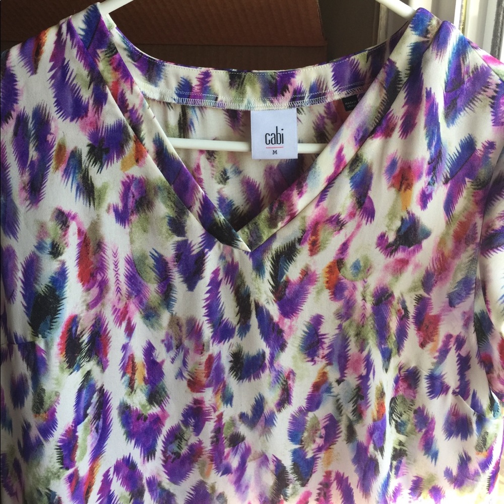 Cabi # 5027 plume top spring 2016