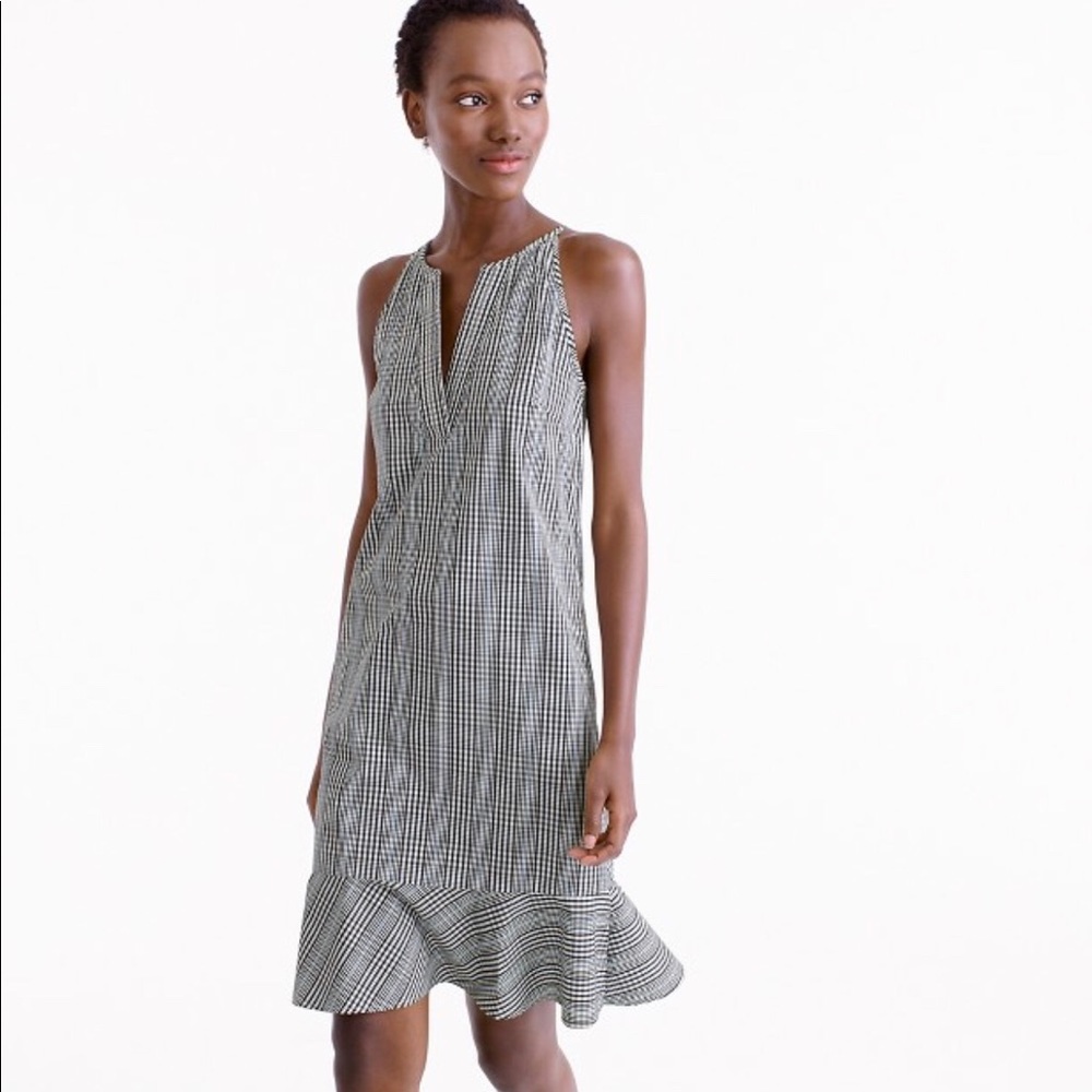 JCrew Flitter Hem Dress