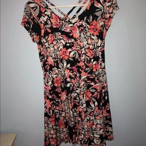 Medium floral skater dress