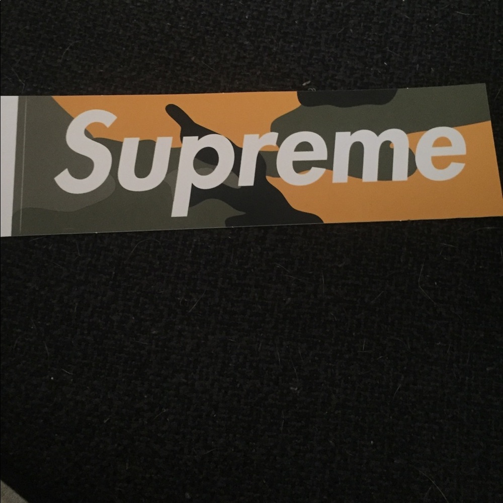 Supreme Brooklyn sticker limited edition