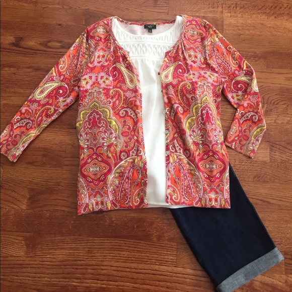 Talbots Petite Medium sweater - Picture 2 of 4