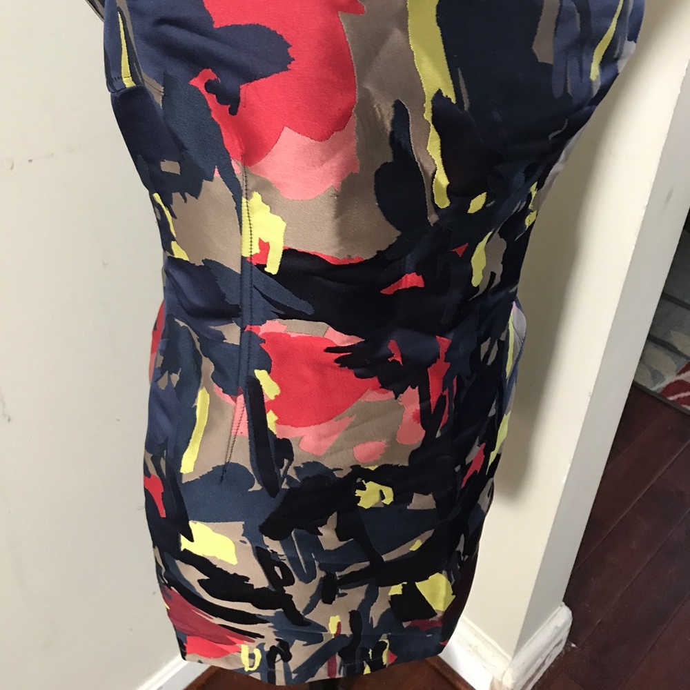 Strapless Multicolor DKNY Dress