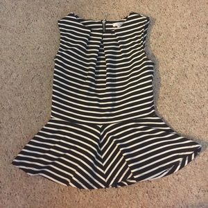 Striped Peplum Top!