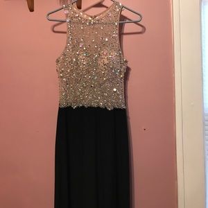 Iridescent Stone Prom Dress