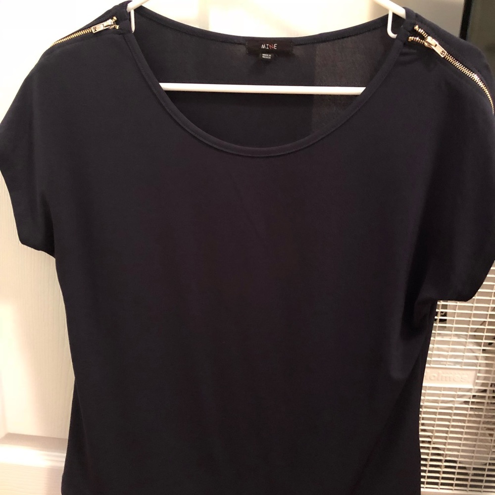 Navy Blouse