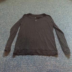 Lululemon lightweight button down running tee