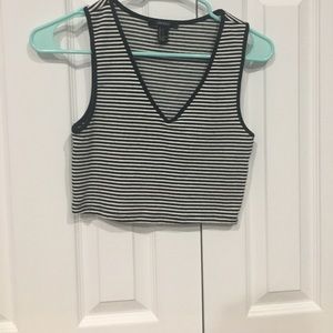 Stripped crop