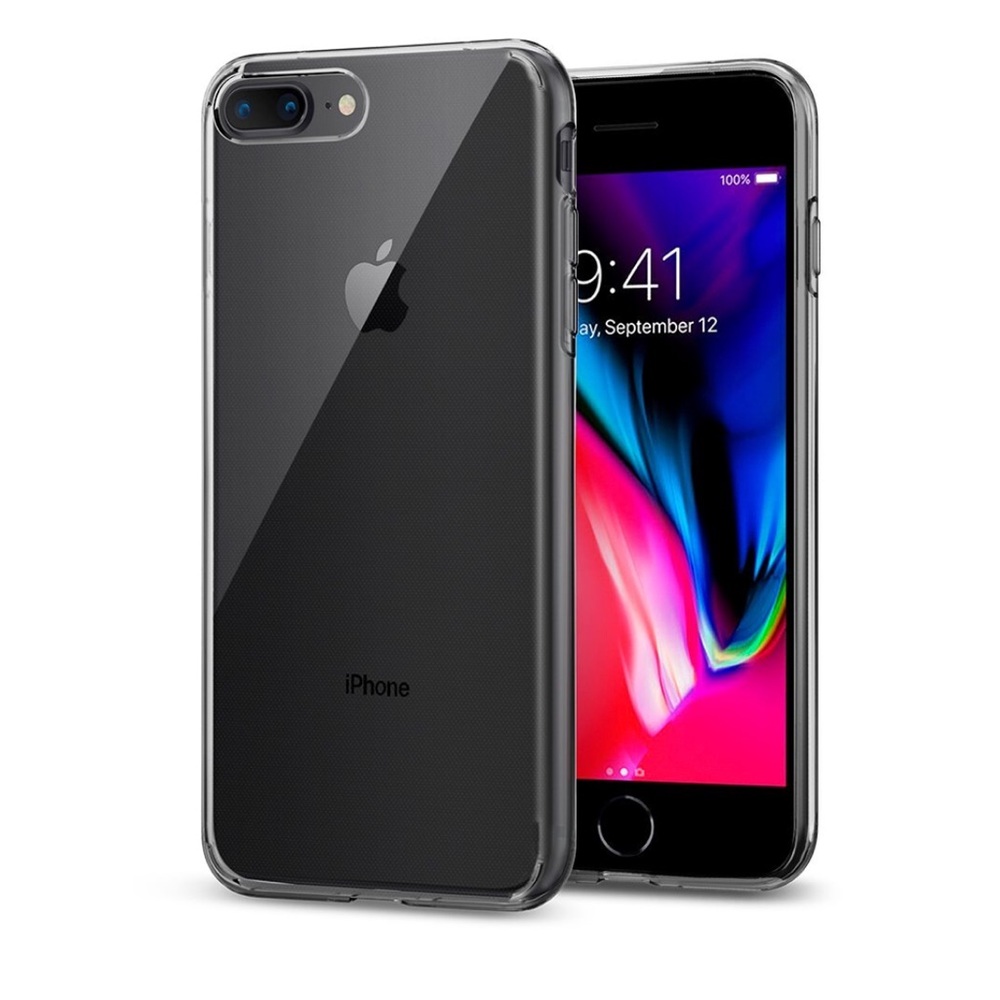 iPhone 8 Plus/7 Plus Liquid Crystal Clear Case