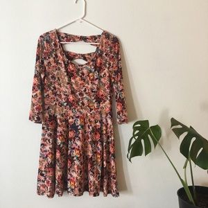 Floral, vintage-inspired dress