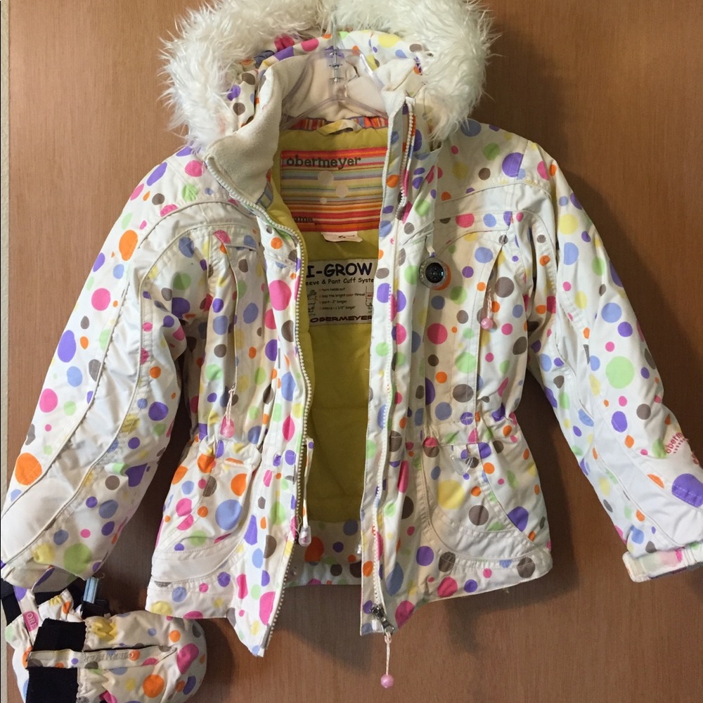 SOLD! Obermeyer I-Grow Ski Jacket Girls Size 6
