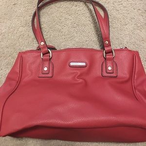 Ravishing red dana buchman purse!