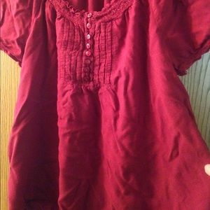 Gently Worn: Faded Glory Short Sleeve Peasant