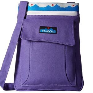 KAVU Imperial Purple Keeper Crossbody Bag