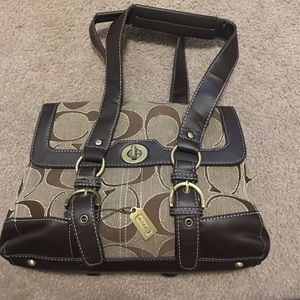 Coach leather purse!