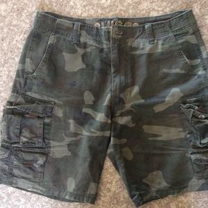 Plugg Camo Cargo Men's Shorts