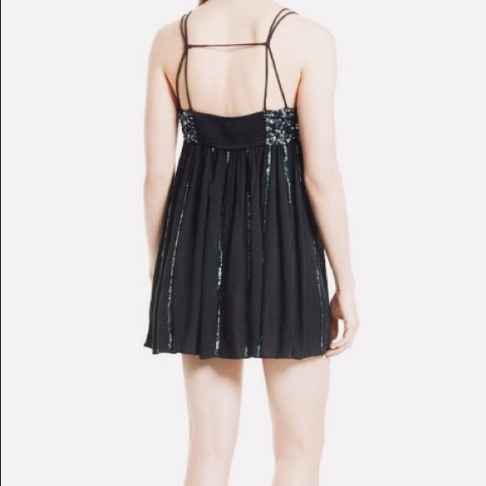 Sale💜FREE PEOPLE 💜 glitter girl dress - Picture 4 of 8