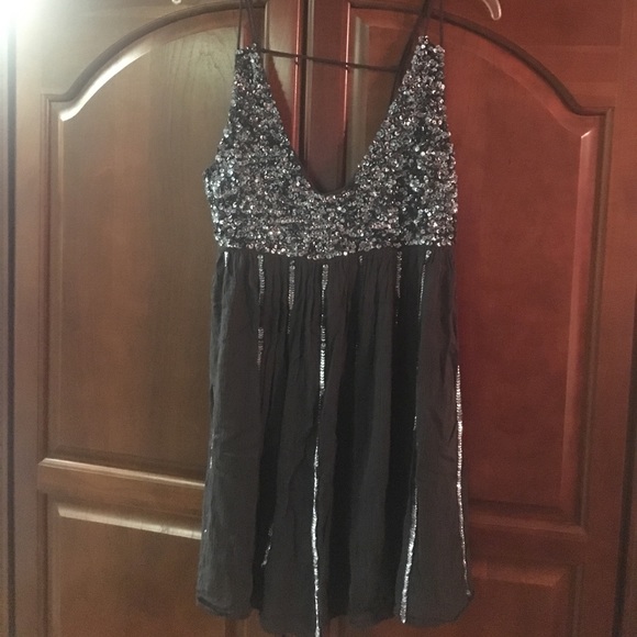 Sale💜FREE PEOPLE 💜 glitter girl dress - Picture 7 of 8