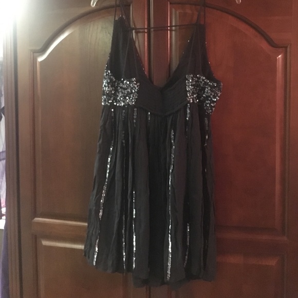 Sale💜FREE PEOPLE 💜 glitter girl dress - Picture 8 of 8