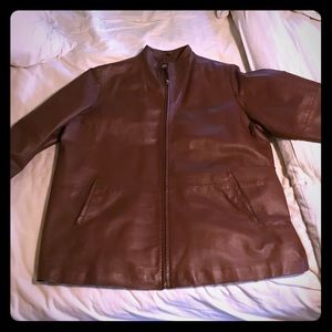 100% Leather Moto Jacket 3X **Final Price Drop **