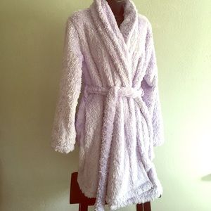 Super soft lavender robe