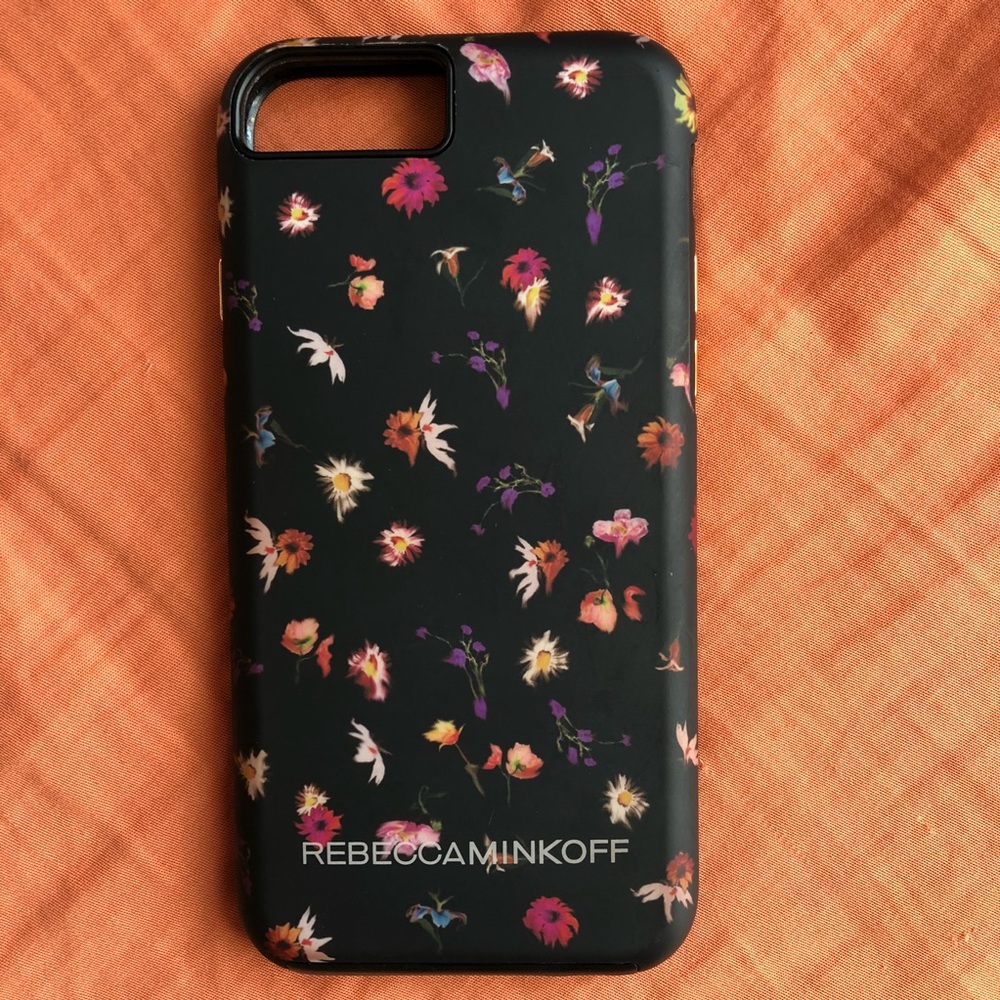 Rebecca Minkoff IPhone 6/6s Case - Black Floral