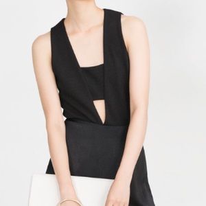 Zara Cut-Out Bodysuit