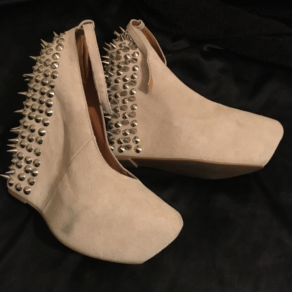 Jeffrey Campbell Aubrey Spike Wedges