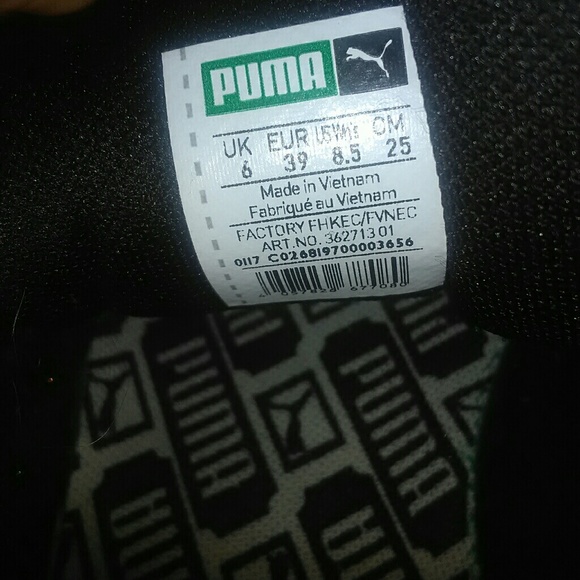 Sparkly Puma Basket Shoes - Picture 4 of 5