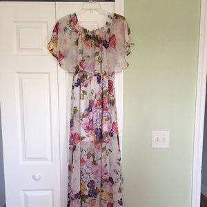 Show Me Your MuMu Best Friends Floral Maxi Dress