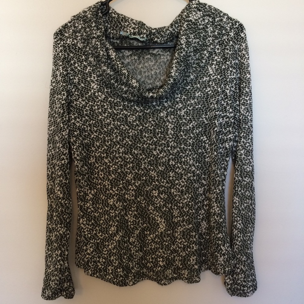 cowl neck sweater