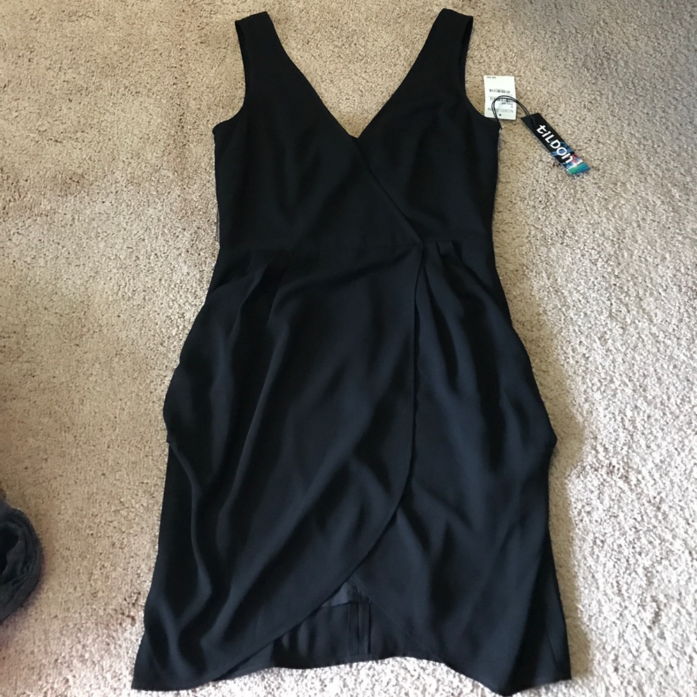 NWT NEVER WORK BLACK DRESS