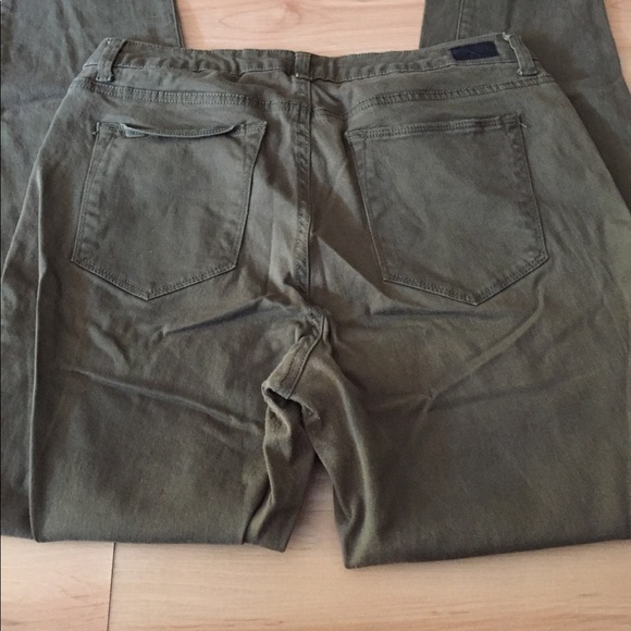 Khaki Green Skinny Lowrise Pant - Picture 4 of 4
