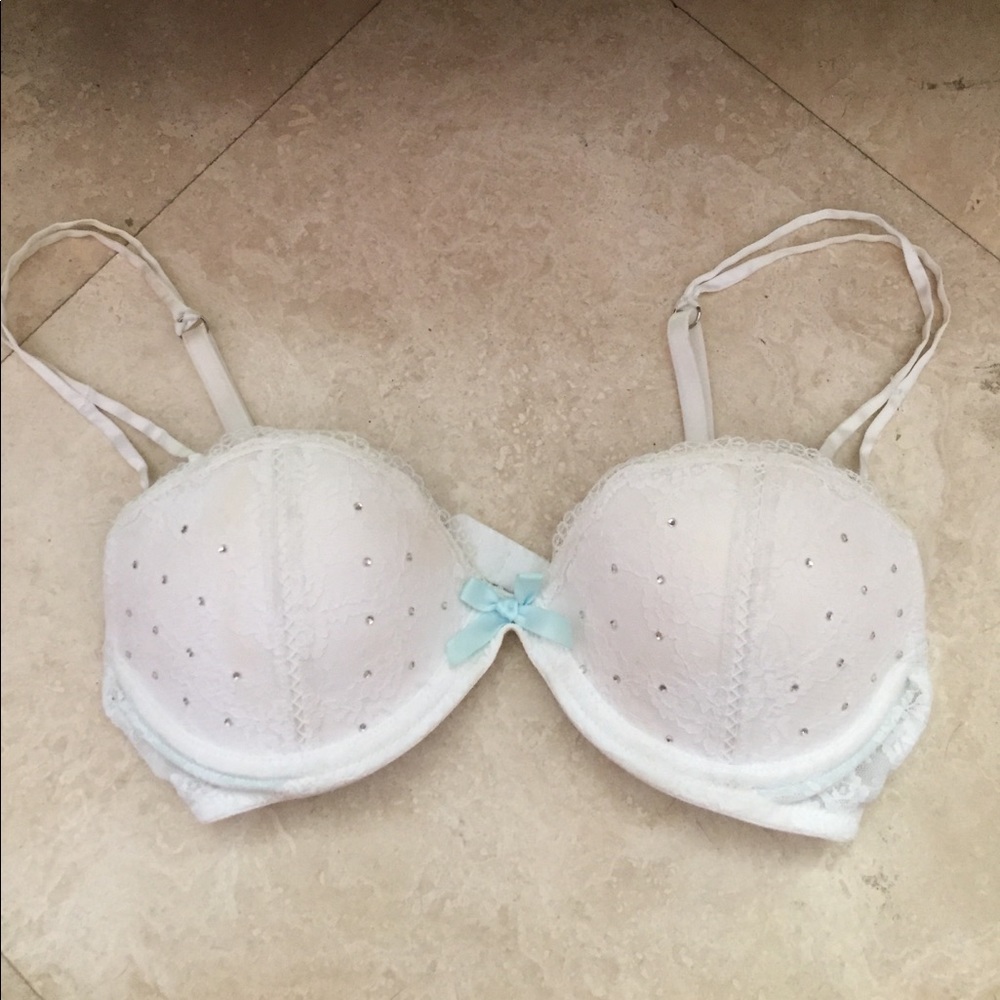 White VS push-up bra 34C