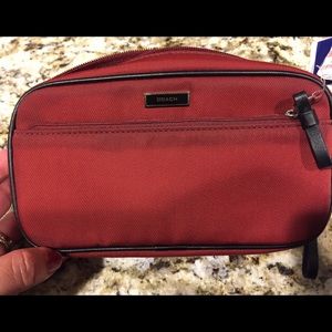 Coach mercer cosmetic travel bag organizer new