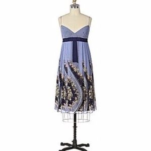 Caprice silk dress by Anna Sui