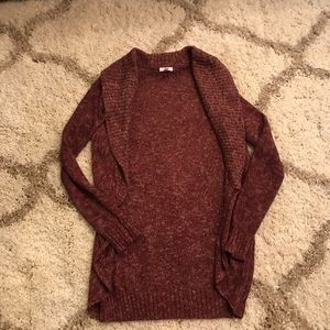BP Maroon cardigan