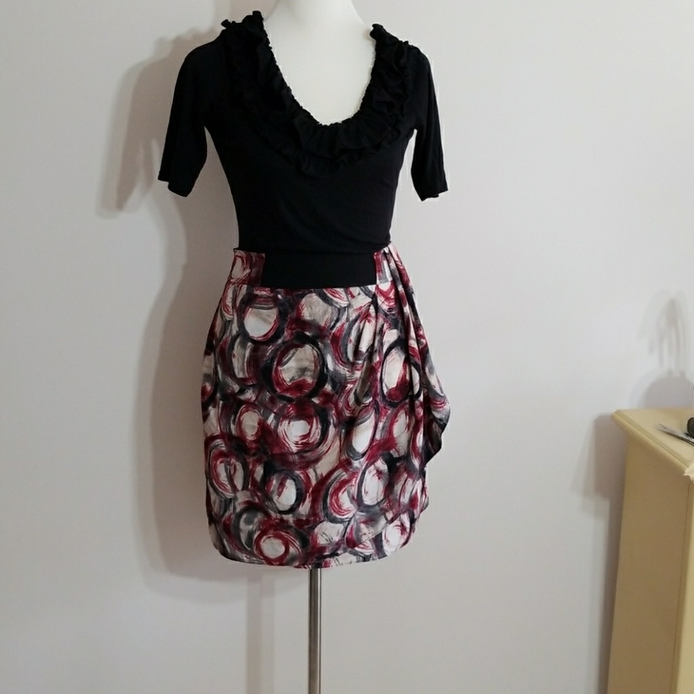 Simple Vera Wang Mini Skirt 6