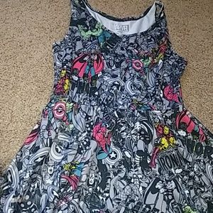 Woman's Marvel Superhero Dress