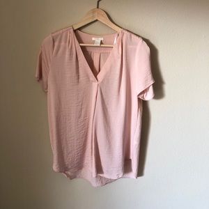 Blush Short Sleeve Top