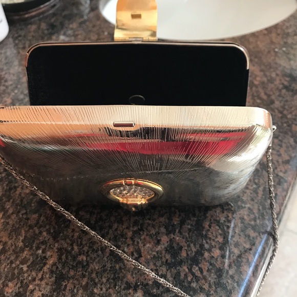 Classy pewter evening purse, perfect Condition!! - Picture 4 of 8