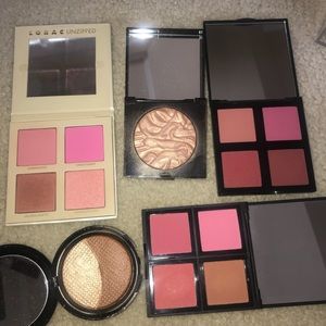 Lorac Cheek palette, Makeupforver duo, Blushes