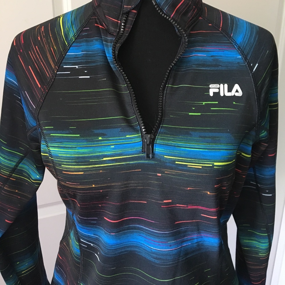 Fila Sport Half Zip Pullover Sz M