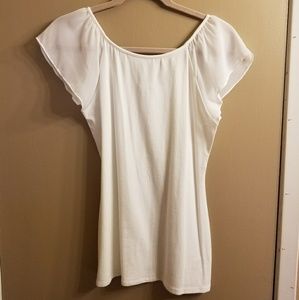 NWT White Express Top